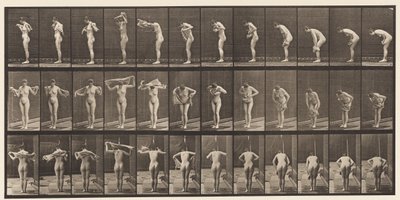 Plaka 414. Havlulu Silme Gövdesi by Eadweard Muybridge