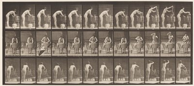 Levha 432. Küvette Çamaşır Yıkamak by Eadweard Muybridge