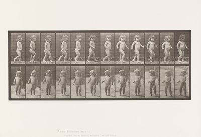 Plaka 468. Çocuk, Yürüyüş by Eadweard Muybridge