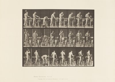 Plaka 507. Marangozluk by Eadweard Muybridge