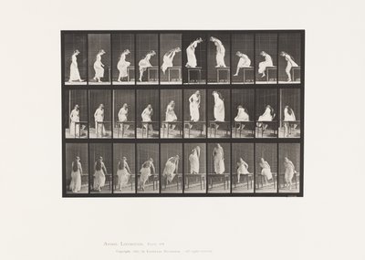 Plaka 513. Masaya Çıkma ve Çıkma by Eadweard Muybridge