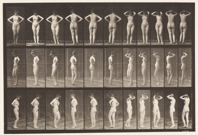 Plaka 531. Çeşitli Pozlar by Eadweard Muybridge