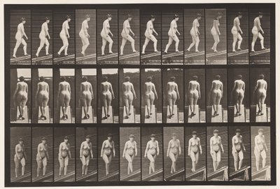 Plaka 86. Artan Eğim by Eadweard Muybridge