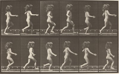 Plaka Numarası 469. Koşan çocuk by Eadweard Muybridge