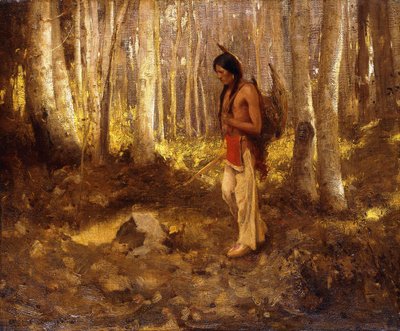 yalnız avcı by Eanger Irving Couse