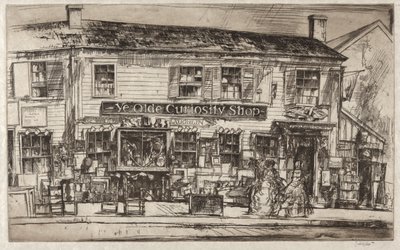 Ye Olde Merak Dükkanı, Nantucket by Earl Horter