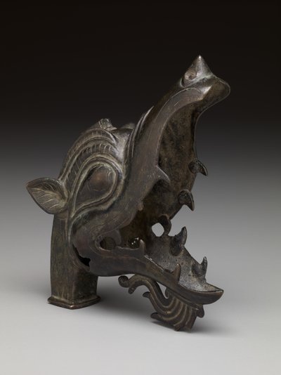 Ejderha başlı finial, Selçuklu dönemi by Eastern Mediterranean School