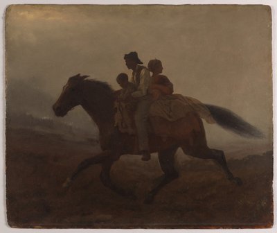 A Ride for Liberty (gemide petrol) by Eastman Johnson