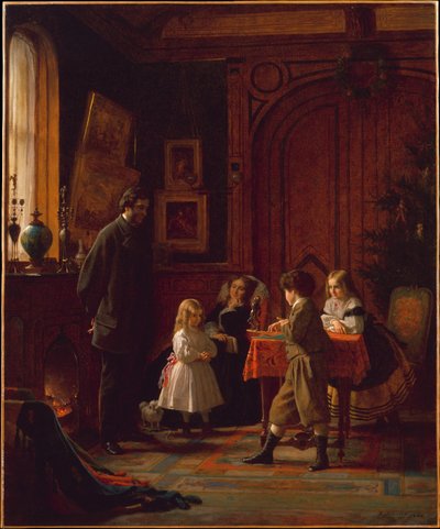 Noel Zamanı, Blodgett Ailesi by Eastman Johnson