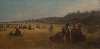 kızılcık toplayıcıları by Eastman Johnson