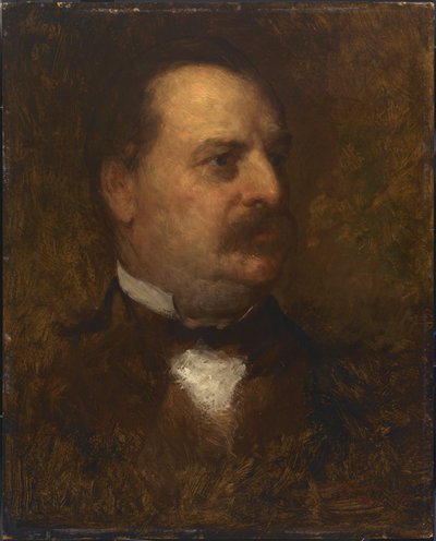 Grover Cleveland, 1884. by Eastman Johnson