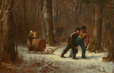Kamp Yolunda by Eastman Johnson