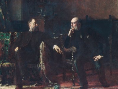 Finansman Faturası by Eastman Johnson