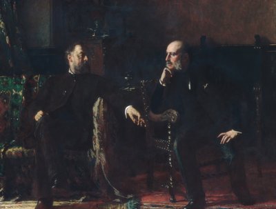 Finansman Yasası, 1881. by Eastman Johnson