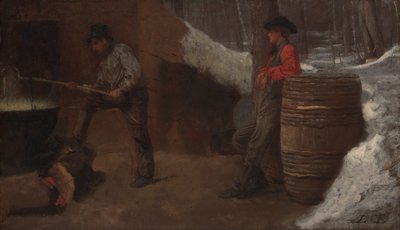 Şeker Kampı (Maple Sugar veya Susan Ray Yapımı olarak da bilinir) by Eastman Johnson