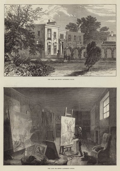Landseer'ın Evi by Ebenezer Newman Downard