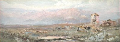Campagna, Roma yakınlarında by Ebenezer Wake Cook