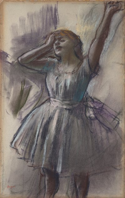 dansçı germe by Edgar Degas