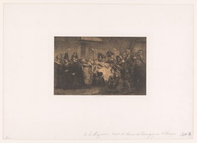 Burgundy Mary, Bruges eyaletinde by Edgar Alfred Baes