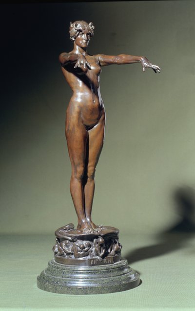 Circe, c.1893-94 (bronz ve mermer) by Edgar Bertram Mackennal