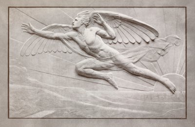"Hız" (renkli taş) by Edgar Bertram Mackennal