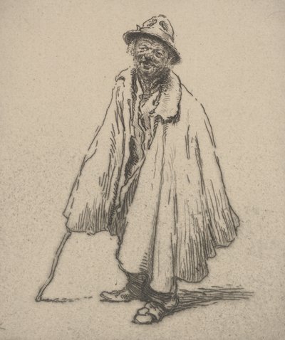 Francesconi (gravür) by Edgar Chahine