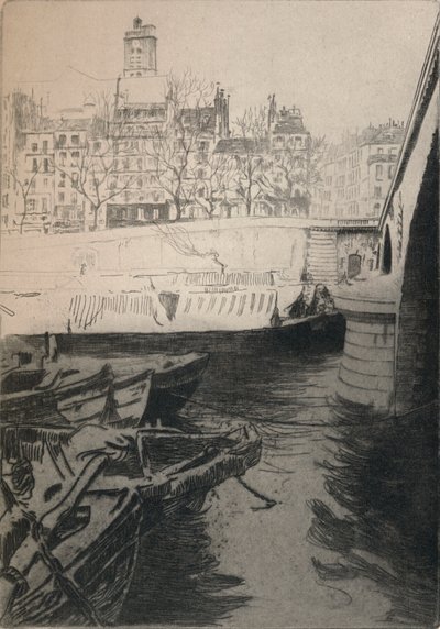 Saint-Gervais, 1915 by Edgar Chahine