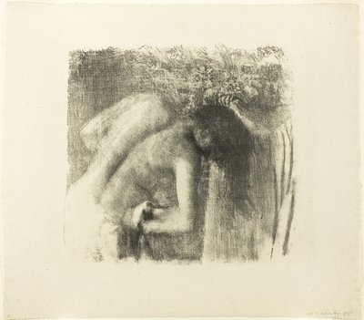 Banyodan Sonra (büyük versiyon) by Edgar Degas