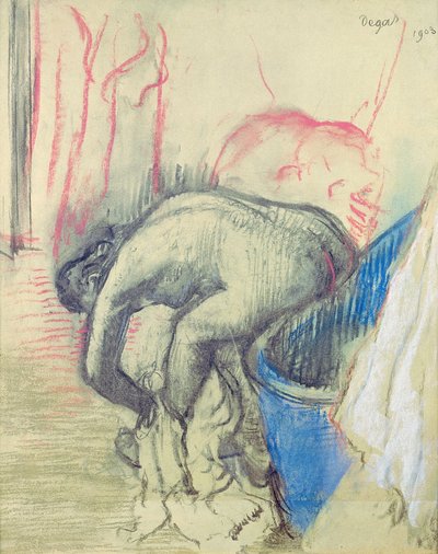 Banyodan Sonra by Edgar Degas