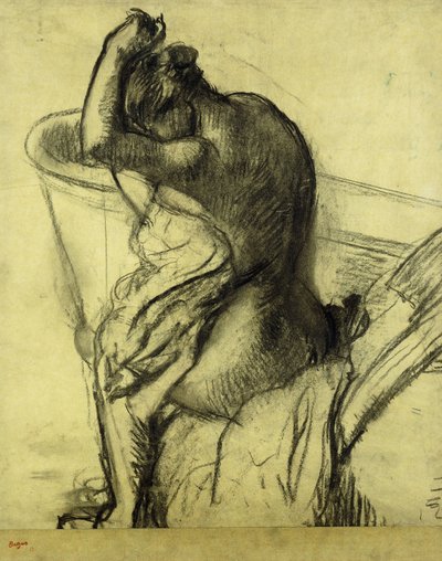 Banyodan Sonra; Apres le Bain, 1899 by Edgar Degas