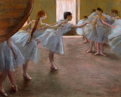 Bale Provası, 1885-1890. by Edgar Degas