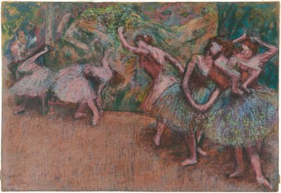 bale sahnesi by Edgar Degas