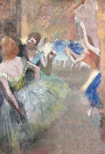 Bale Sahnesi, 1885 dolayları by Edgar Degas