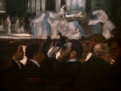 Şeytan Robert Balesi (detay). 1871-1872. Tuval üzerine yağlıboya. by Edgar Degas