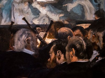 Şeytan Robert Balesi (detay). 1876. Tuval üzerine yağlı boya. by Edgar Degas