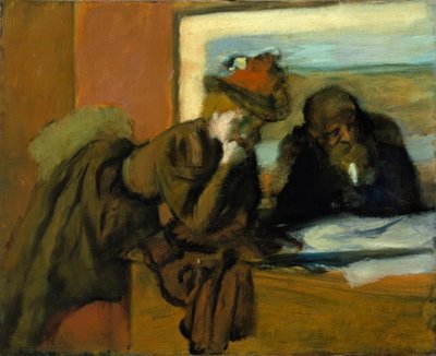 Sohbet etmek by Edgar Degas