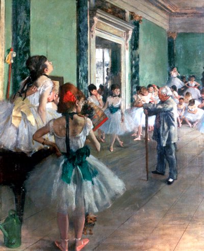 Dans Sınıfı, 1874 by Edgar Degas