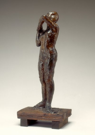 Dansçı Korsesinin Omuz Askısını Ayarlıyor, 1880
