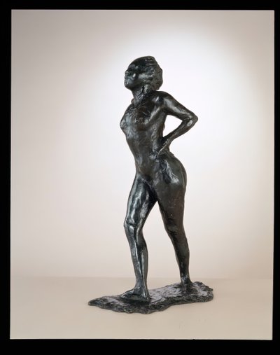 Dinlenme Dansçısı, Eller Kalça, Sağ Bacak İleri, c. 1881-1890, 1919-1925