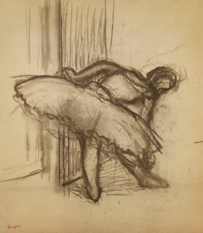 dans etmek; Dansçı, by Edgar Degas