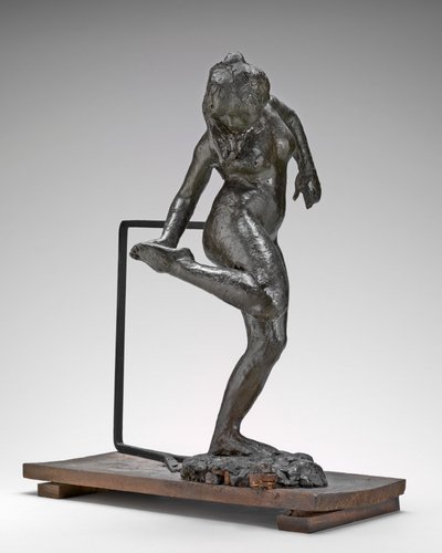 Sağ Ayak Tabanına Bakan Dansçı, c. 1890'lar. by Edgar Degas