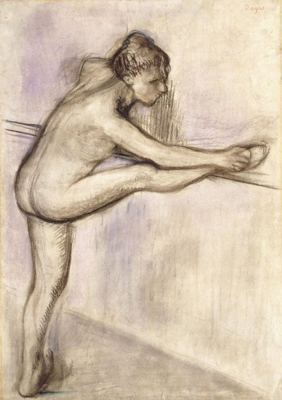 Barda Dansçı, 1884-1888 by Edgar Degas
