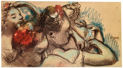 Dansçılar, 1899. by Edgar Degas