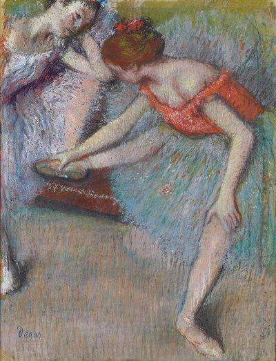 dansçılar; Dansçılar, c.1896 by Edgar Degas