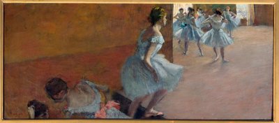Merdivenleri tırmanan dansçılar, Edgar Degas