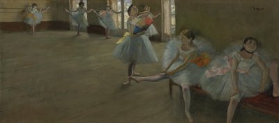 Sınıftaki Dansçılar, 1880 dolayları by Edgar Degas