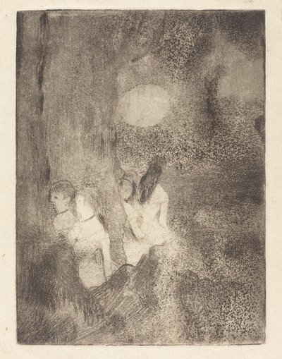 Kanatlardaki Dansçılar by Edgar Degas