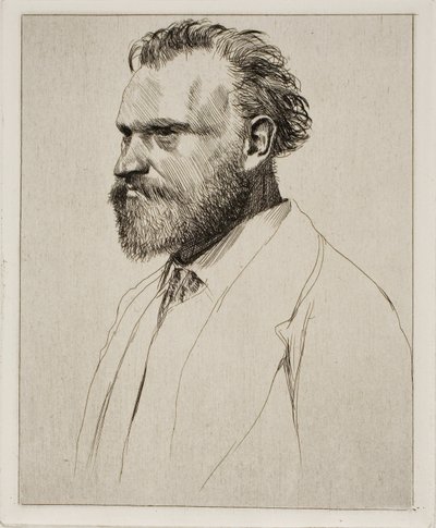 Edouard Manet, Göğüs Boyu Portre by Edgar Degas