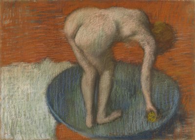Küvetteki Kadın by Edgar Degas