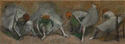 Dansçı Frizleri by Edgar Degas